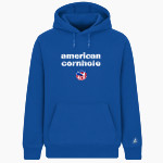 American Cornhole BSN SPORTS Men's Cotton Rich Fleece Hoodie Front Thumbnail
