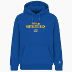NORTH LITTLE ROCK HIGH SCHOOL CHARGING WILDCATS <span class="pdp-name-mascot">NORTH LITTLE ROCK CHARGING WILDCATS</span> BSN SPORTS Men's Cotton Rich Fleece Hoodie Front Thumbnail