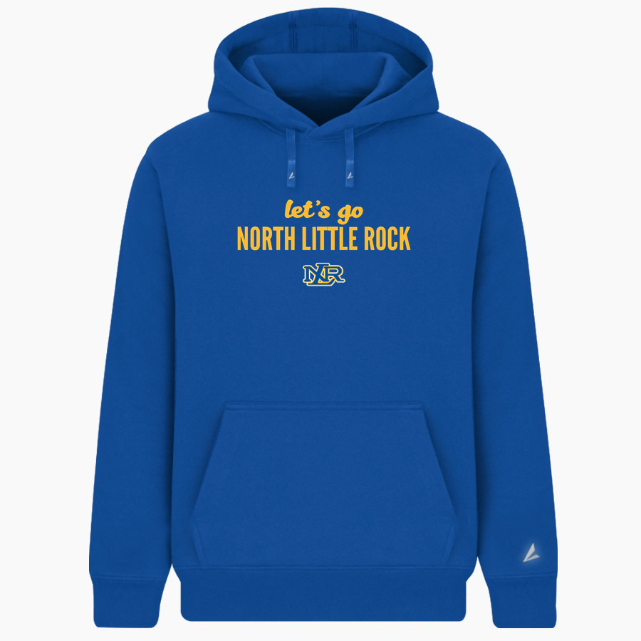 NORTH LITTLE ROCK HIGH SCHOOL CHARGING WILDCATS <span class="pdp-name-mascot">NORTH LITTLE ROCK CHARGING WILDCATS</span> BSN SPORTS Men's Cotton Rich Fleece Hoodie