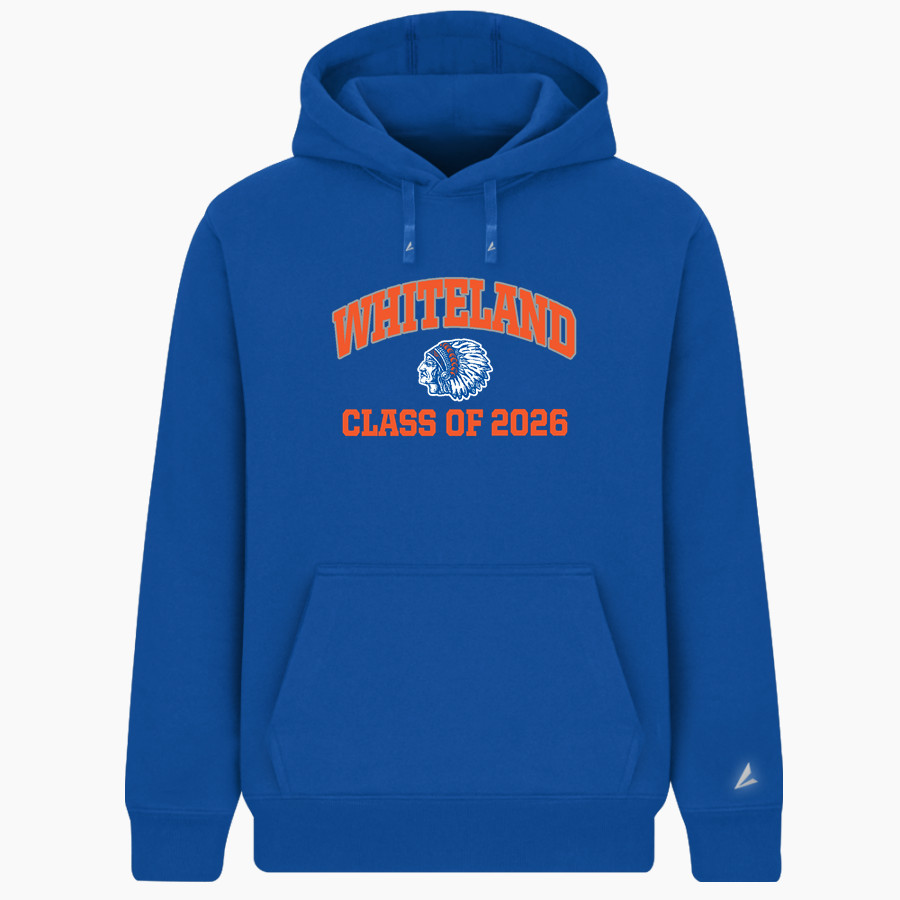 Whiteland Warriors <span class="pdp-name-mascot">Whiteland Warriors</span> BSN SPORTS Men's Cotton Rich Fleece Hoodie