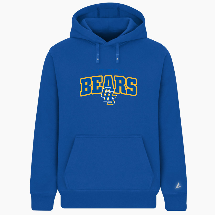 Cathedral Bears <span class="pdp-name-mascot">Cathedral High School Bears</span> BSN SPORTS Men's Cotton Rich Fleece Hoodie