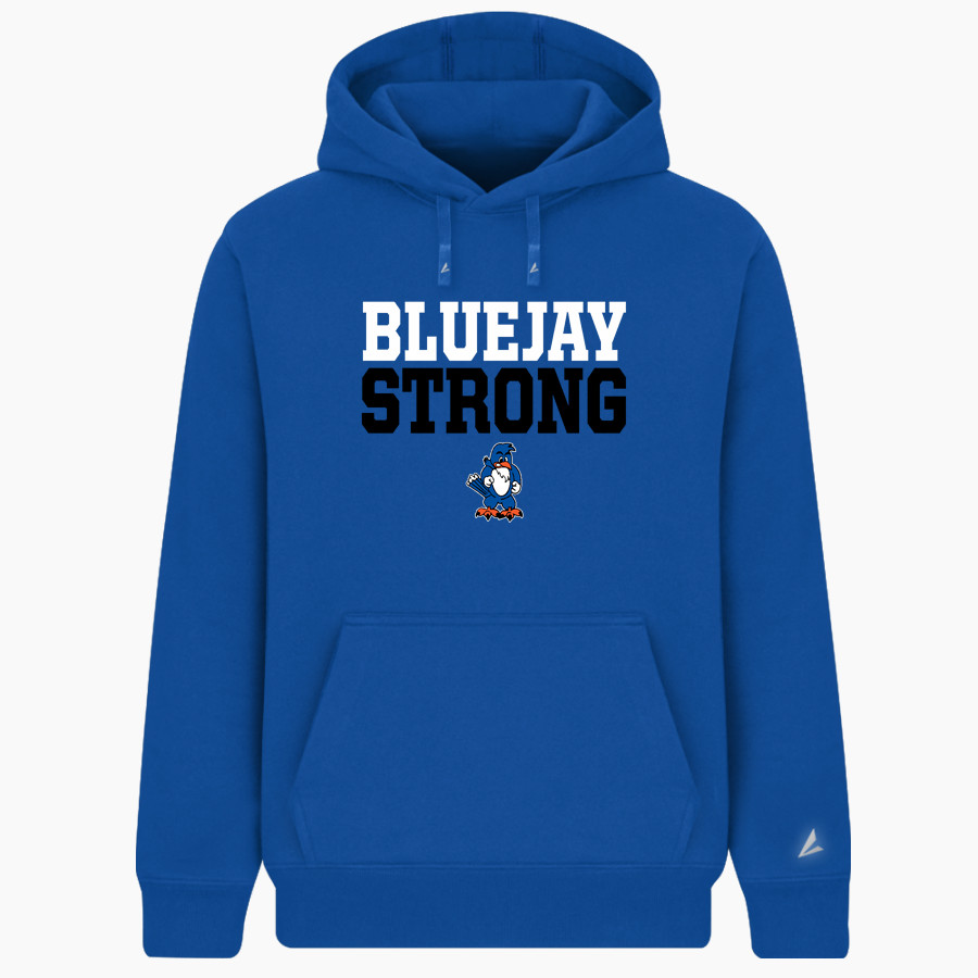 STANLEY HIGH SCHOOL BLUEJAYS BSN SPORTS Men's Cotton Rich Fleece Hoodie