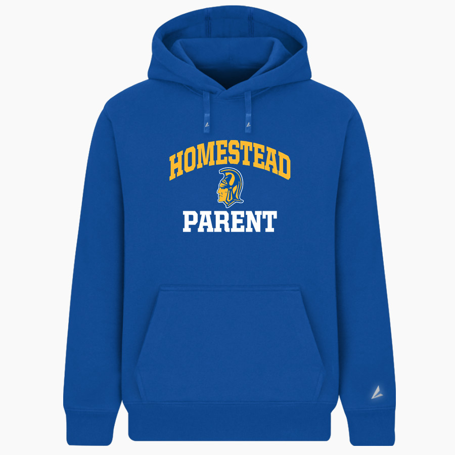 HOMESTEAD HIGH SCHOOL SPARTANS <span class="pdp-name-mascot">HOMESTEAD SPARTANS</span> BSN SPORTS Men's Cotton Rich Fleece Hoodie