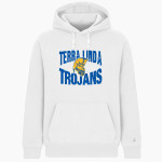 Terra Linda Trojans BSN SPORTS Men's Cotton Rich Fleece Hoodie Front Thumbnail