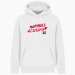 Marshall Mavericks BSN SPORTS Men's Cotton Rich Fleece Hoodie Front Thumbnail