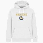 Wingate University Bulldogs BSN SPORTS Men's Cotton Rich Fleece Hoodie Front Thumbnail
