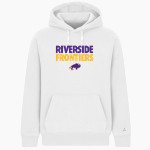 RIVERSIDE HIGH SCHOOL FRONTIERS BSN SPORTS Men's Cotton Rich Fleece Hoodie Front Thumbnail