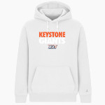 Keystone College The Official Online Store <span class="pdp-name-mascot">Keystone Giants</span> BSN SPORTS Men's Cotton Rich Fleece Hoodie Front Thumbnail