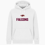Scotts Valley Falcons BSN SPORTS Men's Cotton Rich Fleece Hoodie Front Thumbnail