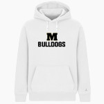 MCGREGOR HIGH SCHOOL BULLDOGS BSN SPORTS Men's Cotton Rich Fleece Hoodie Front Thumbnail