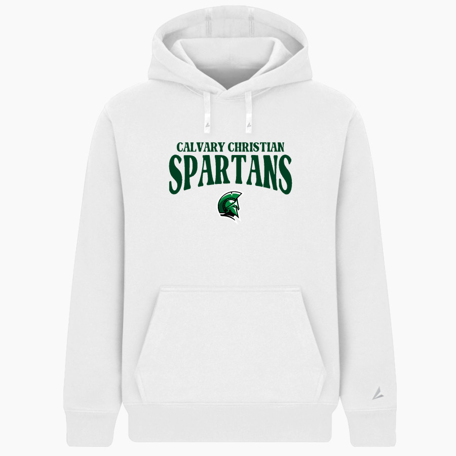 Calvary Christian Spartans <span class="pdp-name-mascot">Calvary Christian Spartans</span> BSN SPORTS Men's Cotton Rich Fleece Hoodie