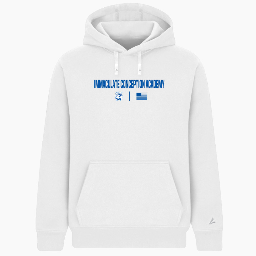 IMMACULATE CONCEPTION ACADEMY SPARTANS BSN SPORTS Men's Cotton Rich Fleece Hoodie