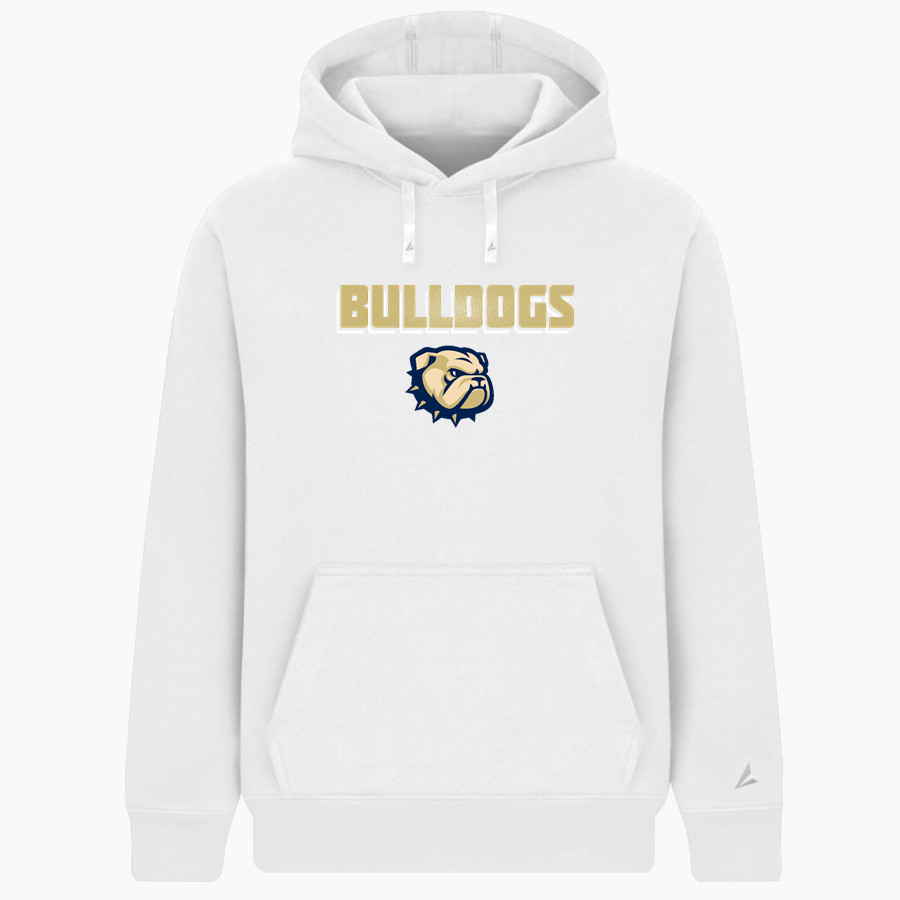 Wingate University Bulldogs BSN SPORTS Men's Cotton Rich Fleece Hoodie