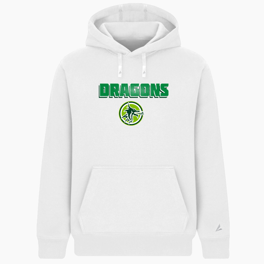 AZ Compass DRAGONS BSN SPORTS Men's Cotton Rich Fleece Hoodie