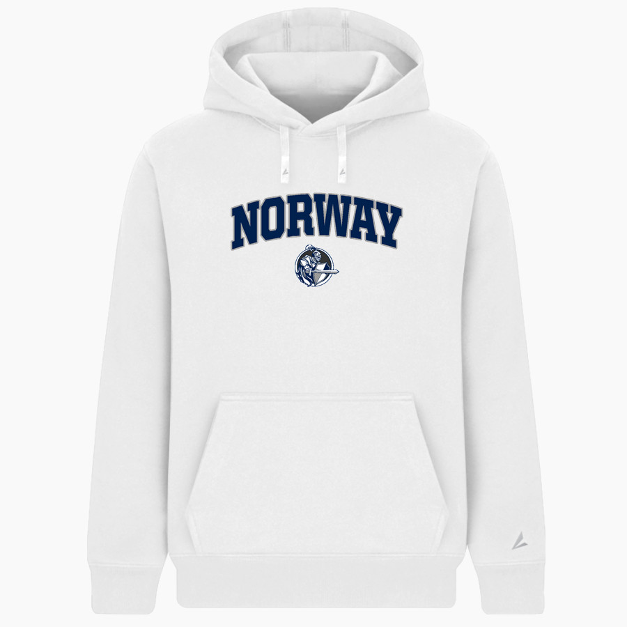 NORWAY HIGH SCHOOL KNIGHTS <span class="pdp-name-mascot">NORWAY KNIGHTS</span> BSN SPORTS Men's Cotton Rich Fleece Hoodie