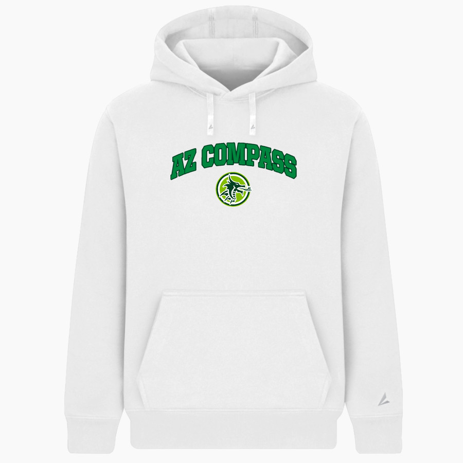 AZ Compass DRAGONS BSN SPORTS Men's Cotton Rich Fleece Hoodie