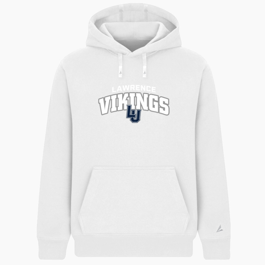 Lawrence University Vikings Online Store BSN SPORTS Men's Cotton Rich Fleece Hoodie