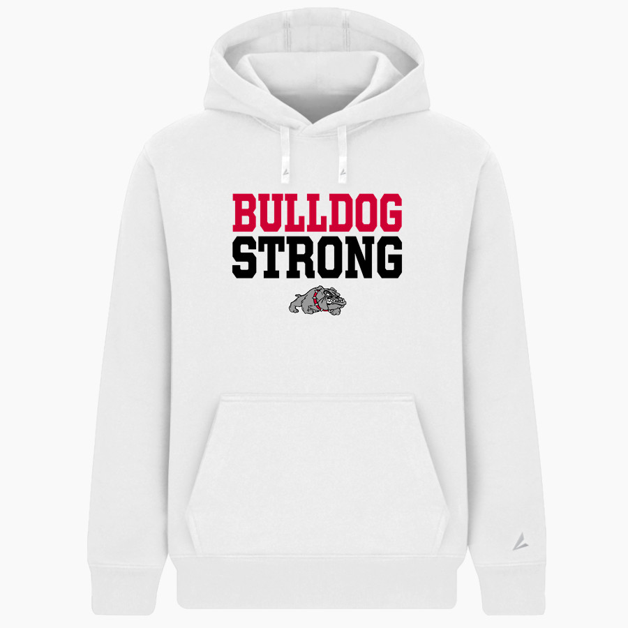 Boscobel Bulldogs BSN SPORTS Men's Cotton Rich Fleece Hoodie