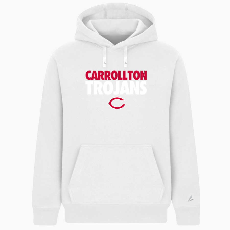 CARROLLTON HIGH SCHOOL TROJANS <span class="pdp-name-mascot">CARROLLTON TROJANS</span> BSN SPORTS Men's Cotton Rich Fleece Hoodie