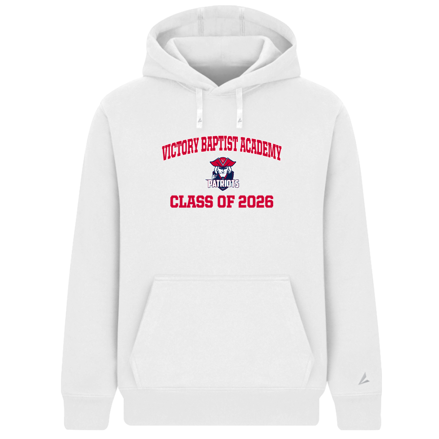 VICTORY BAPTIST ACADEMY PATRIOTS <span class="pdp-name-mascot">VICTORY BAPTIST ACADEMY PATRIOTS</span> BSN SPORTS Men's Cotton Rich Fleece Hoodie