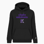 ELGIN HIGH SCHOOL WILDCATS <span class="pdp-name-mascot">ELGIN WILDCATS</span> BSN SPORTS Women's Cotton Rich Fleece Hoodie Front Thumbnail
