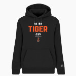 Loveland Tigers Tigers BSN SPORTS Women's Cotton Rich Fleece Hoodie Front Thumbnail
