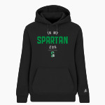 WEST MONONA HIGH SCHOOL SPARTANS BSN SPORTS Women's Cotton Rich Fleece Hoodie Front Thumbnail