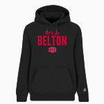 BELTON HIGH SCHOOL TIGERS <span class="pdp-name-mascot">BELTON TIGERS</span> BSN SPORTS Women's Cotton Rich Fleece Hoodie Front Thumbnail