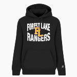 Forest Lake Rangers BSN SPORTS Women's Cotton Rich Fleece Hoodie Front Thumbnail