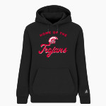 TUNSTALL SENIOR HIGH SCHOOL TROJANS <span class="pdp-name-mascot">TUNSTALL TROJANS</span> BSN SPORTS Women's Cotton Rich Fleece Hoodie Front Thumbnail