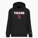 Belle Plaine Tigers BSN SPORTS Women's Cotton Rich Fleece Hoodie Front Thumbnail
