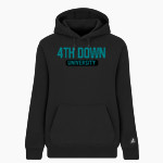4th Down University 4th Down University <span class="pdp-name-mascot">4th Down University</span> BSN SPORTS Women's Cotton Rich Fleece Hoodie Front Thumbnail