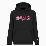 Scotts Valley Falcons BSN SPORTS Women's Cotton Rich Fleece Hoodie Front Thumbnail