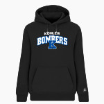 Kohler Bombers BSN SPORTS Women's Cotton Rich Fleece Hoodie Front Thumbnail