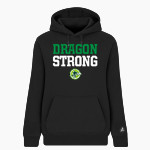 AZ Compass DRAGONS BSN SPORTS Women's Cotton Rich Fleece Hoodie Front Thumbnail