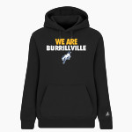 Burrillville Broncos BSN SPORTS Women's Cotton Rich Fleece Hoodie Front Thumbnail