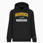 HENRICO HIGH SCHOOL WARRIORS <span class="pdp-name-mascot">HENRICO WARRIORS</span> BSN SPORTS Women's Cotton Rich Fleece Hoodie Front Thumbnail
