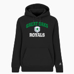Great Oaks Academy Great Oaks Academy <span class="pdp-name-mascot">Great Oaks Academy</span> BSN SPORTS Women's Cotton Rich Fleece Hoodie Front Thumbnail