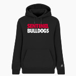 SENTINEL HIGH SCHOOL BULLDOGS <span class="pdp-name-mascot">SENTINEL BULLDOGS</span> BSN SPORTS Women's Cotton Rich Fleece Hoodie Front Thumbnail