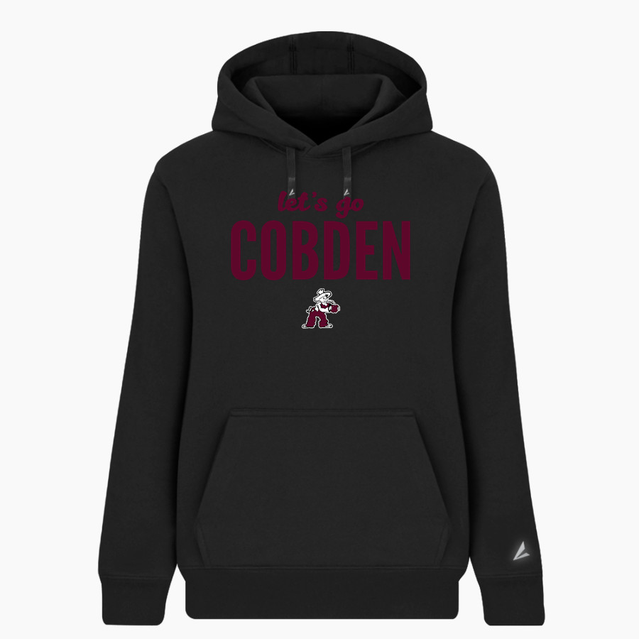 COBDEN HIGH SCHOOL APPLEKNOCKERS <span class="pdp-name-mascot">COBDEN APPLEKNOCKERS</span> BSN SPORTS Women's Cotton Rich Fleece Hoodie
