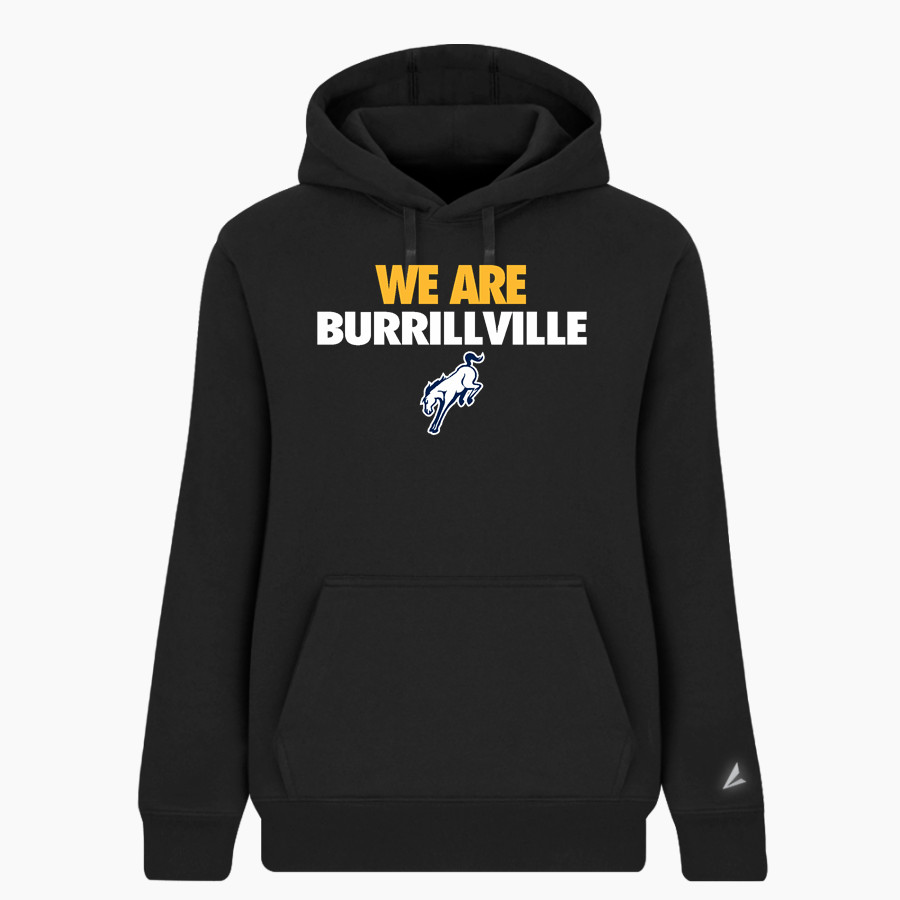 Burrillville Broncos BSN SPORTS Women's Cotton Rich Fleece Hoodie
