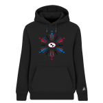 New Philadelphia Quaker Ladies <span class="pdp-name-mascot">New Philadelphia Quaker Ladies</span> BSN SPORTS Women's Cotton Rich Fleece Hoodie Front Thumbnail