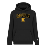 KING HIGH SCHOOL JAGUARS <span class="pdp-name-mascot">KING JAGUARS</span> BSN SPORTS Women's Cotton Rich Fleece Hoodie Front Thumbnail