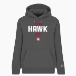 APIS Hawks BSN SPORTS Women's Cotton Rich Fleece Hoodie Front Thumbnail