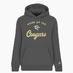 NEWNAN HIGH SCHOOL COUGARS BSN SPORTS Women's Cotton Rich Fleece Hoodie Front Thumbnail