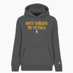 MOUNT MARKHAM HIGH SCHOOL MUSTANGS <span class="pdp-name-mascot">MOUNT MARKHAM MUSTANGS</span> BSN SPORTS Women's Cotton Rich Fleece Hoodie Front Thumbnail