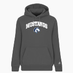 Grand Traverse Academy Mustangs <span class="pdp-name-mascot">Grand Traverse Academy Mustangs</span> BSN SPORTS Women's Cotton Rich Fleece Hoodie Front Thumbnail