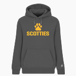 Ballston Spa Scotties The Official Online Store BSN SPORTS Women's Cotton Rich Fleece Hoodie Front Thumbnail