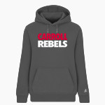 Carroll Rebels BSN SPORTS Women's Cotton Rich Fleece Hoodie Front Thumbnail
