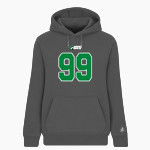 ULS Jr. Bows BSN SPORTS Women's Cotton Rich Fleece Hoodie Front Thumbnail